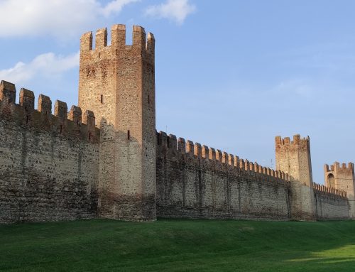 Medieval fortification walls – Montagnana (PD), Italy
